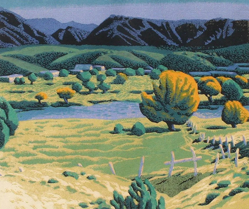 Gustave Baumann - Rio Tesuque